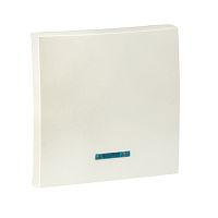 EKF Валенсия лицевая панель выключателя 1-кл. с индикатором 10А жемчуг EKF PROxima (ESV10-L-121-50)