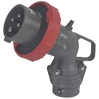 LEGRAND Вилка угловая IP67 3К+З 400v 16А Hypra (051110 )