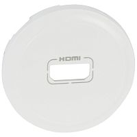 LEGRAND Celiane Лицевая панель розетки аудио/видео HDMI белая (068216 )