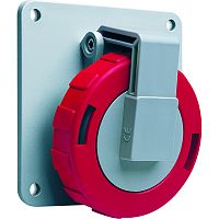 ABB Розетка кабельная 16А 3Р+N+E IР67 скрытая 415В наклонный фланец CEWE  (416 RAU6W)  (2CMA167030R1000)