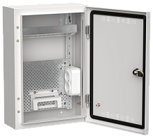 IEK TITAN 5 Корпус мультимедиа ЩРн-24 (1х24) 460х310х140мм IP30 белый  (TI5-51-N-024-30)