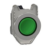 SCHNEIDER ELECTRIC Лампа сигнальная 22мм, 230-240В, зеленая, заподлицо, металл (XB4FVM3)