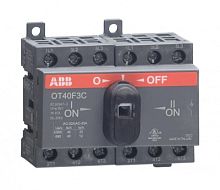 ABB Рубильник OT  25E3C реверс.3пол.б/руч. DIN/винт се (1SCA022605R9920)