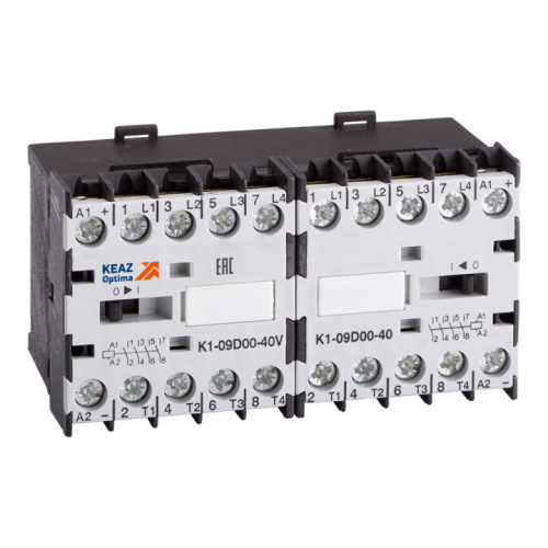 KEAZ Мини-контактор реверсивный OptiStart K1W-12D00-40MC-24AC (117145)