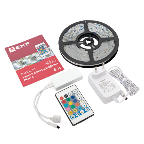 EKF Умная светодиодная лента EKF Connect RGBW 5m (slswf-5-rgbw) фото 3