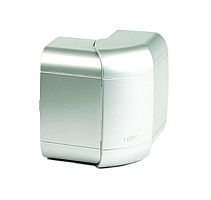 DKC Угол 80-120 градусов внешний 140х50мм изменяемый серый металлик (01452g)