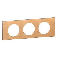 LEGRAND Рамка, трехпостовая, клен (69213 )