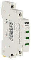IEK ARMAT Лампа индикаторная тройная LED 230-415В AC зеленая  (AR-LED-3-4-G)