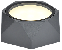 IEK LIGHTING Светильник уличный 5304 потолочный под лампу GX53 IP65 серый  (LT-UPU0-5304-GX53-1-K03)