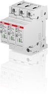 ABB Ограничитель перенапряжения OVR T1-T2 3L 12.5-275sP QS  (OVR T1-T2 3L 12.5-)  (2CTB815710R1800)