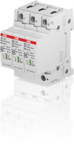 ABB Ограничитель перенапряжения OVR T1-T2 3L 12.5-275sP QS (OVR T1-T2 3L 12.5-) (2CTB815710R1800) ABB Ограничитель перенапряжения OVR T1-T2 3L 12.5-275sP QS (OVR T1-T2 3L 12.5-) (2CTB815710R1800)
