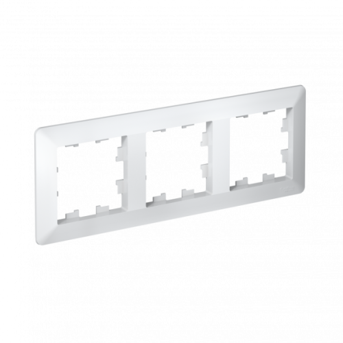 ATLASDESIGN AIR 3-постовая РАМКА, БЕЛЫЙ (ATN220103)