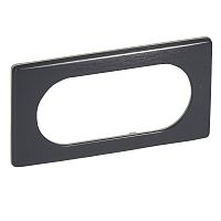 LEGRAND Рамка, 4/5 модулей, карбон (068985 )