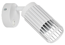 IEK LIGHTING Светильник 4212 настенный под лампу GU10 белый  (LT-UBB0-4212-GU10-1-K01)