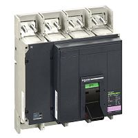 SCHNEIDER ELECTRIC Выключатель NS1600 NA 4p фиксированный в сборе переднее присоединение (33495)