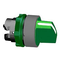 SCHNEIDER ELECTRIC Головка переключателя 22мм, зеленая, круглая, с фиксацией, C0 (ZB5AD303C0)
