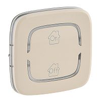 LEGRAND Valena ALLURE MyHome Лицевая панель для механизмов BUS/SCS С символом GEN-On-Off 2 модуля Слоновая (755368 )