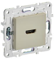 IEK SKANDY Розетка HDMI SK-H01B бежевый  (SK-H10-K10)
