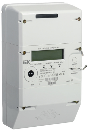 IEK Счетчик электрической энергии трехфазный многофункциональный STAR 328/1 С8-5 (100)Э RS-485 (SME-3C8-100)