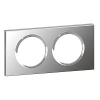 LEGRAND Рамка, двухпостовая, зеркало (069122 )