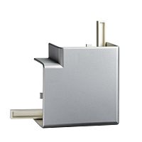 SCHNEIDER ELECTRIC Угол короба плоский 140Х55мм OL45 под алюминий (ISM10353)