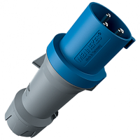 MENNEKES Вилка кабельная 63А 2Р+E IР44 переносная 230В Power-TOP plus (3212)