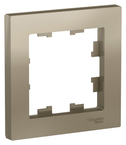 Systeme Electric ARTGALLERY Рамка 1-постовая, шампань (GAL000501)