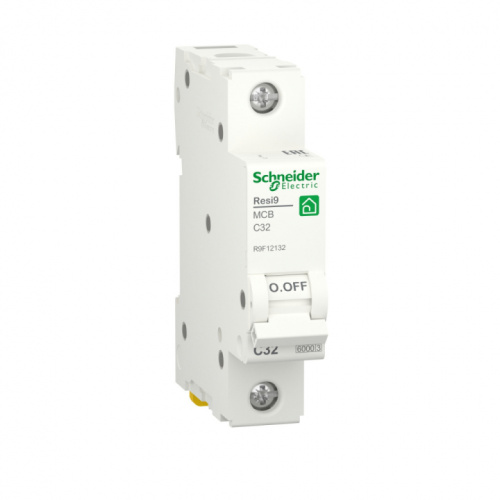 SCHNEIDER ELECTRIC RESI9 Выключатель автоматический С 32А 1P 6000A (R9F12132)