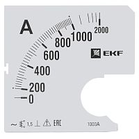 EKF Шкала сменная для A961 1000/5А-1.5 PROxima (s-a961-1000)