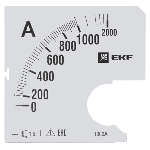 EKF Шкала сменная для A961 1000/5А-1.5 PROxima (s-a961-1000)