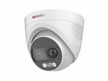 Hi-Watch Видеокамера 2Мп уличная купольная HD-TVI камера с EXIR-подсветкой до 20м и PIR (DS-T213X (3.6 mm))