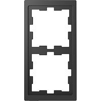SCHNEIDER ELECTRIC Рамка двухпостовая D-Life антрацит SD (MTN4020-6534)