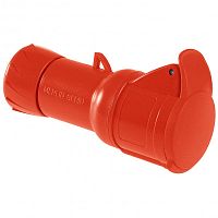 SCHNEIDER ELECTRIC Розетка кабельная 32А 3Р+E P44 380В быстрозажимные контакты (PKY32M434)