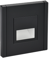 IEK FORTE&PIANO Подсветка LED встраиваемая FP157 черный  (FP-FL20-K02)