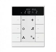 ABB SBC/U6.0.1-84 Регулятор комнатной температуры с датчиками CO2/влажности, 6-клавишный (2CKA006330A0010)