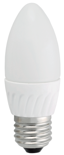 IEK Лампа светодиодная LED 5вт E14 белый матовая свеча (LL-C37-5-230-40-E14-FR)