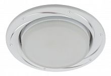 ЭРА Светильник под лампу Gx53,220V, 13W, серебро/белый KL 77 AL/WH   (Б0036494)