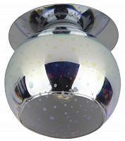 ЭРА Светильник  декор  3D звездный дождь G9,220V, 35W, серебро/мультиколор  (50/700)  (Б0032369)
