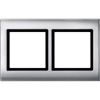 SCHNEIDER ELECTRIC Aquades Рамка 2 поста IP44 алюминий (MTN400260)