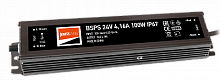 JAZZWAY Драйвер для светодиодный ленты BSPS 24V  4,16A=100W IP67  (5015579)