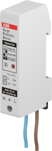 ABB УЗИП OVR T2-T3 N1 15-275S SL (OVR T2-T3 N1 15-27) (2CTB804500R0200) ABB УЗИП OVR T2-T3 N1 15-275S SL (OVR T2-T3 N1 15-27) (2CTB804500R0200)