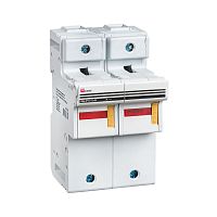 EKF Предохранитель-разъединитель для ПВЦ 22x58 2P (индикация) (pr-22-58-2)