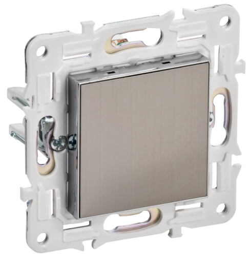 IEK SKANDY Заглушка с суппортом SK-C01N никель  (SK-PL10-K50)