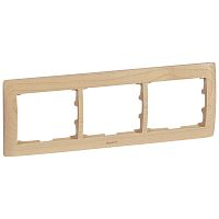 LEGRAND Galea Life Рамка 3 поста Maple (771963 )