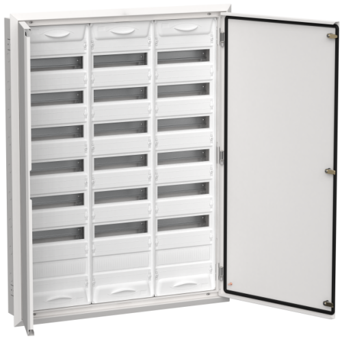 TITAN 5 Корпус металлический ЩРв-252 (3х84) 1130х885х130мм IP31 белый (две двери) IEK