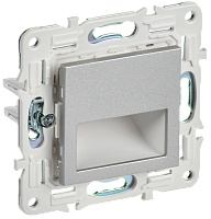 IEK SKANDY Подсветка LED встраиваемая SK-L01S серебряный  (SK-FL20-K23)