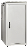 Шкаф сетевой 19дюйм LINEA N 24U 600х1000 мм металлические двери серый