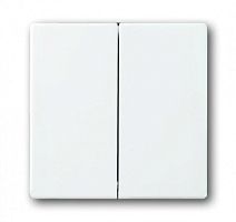 ABB SOLO/FUTURE Клавиша 2шт davos/альпийский белый  (1785-84-500)  (2CKA001751A3076)