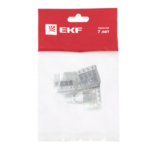 EKF Клемма СМК 2273-248  (с пастой) 8 отверстий 0.5-2.5мм2  (4шт.) PROxima (plc-smk-2273-248r) фото 3