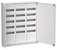 IEK TITAN 5 Корпус металлический ЩРн-216 (3х72) 960х830х140мм IP31 белый (две двери)  (TI5-50-N-3X072-31)